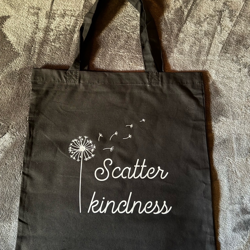 Custom Tote Bag “Scatter Kindness”- Reusable